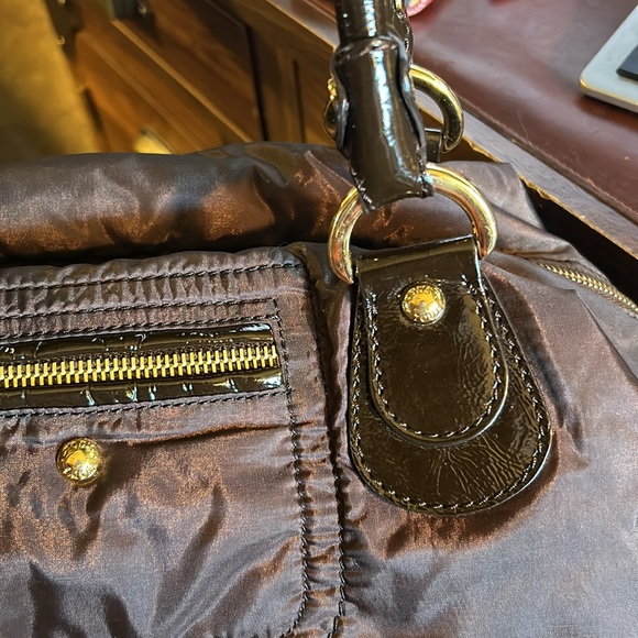 Tod s Brown Pashmy Bauletto Media Bag Bags